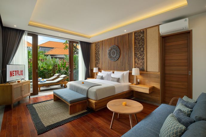 Imagen de la habitación del Hotel Teratai Villa Canggu by Ini Vie Hospitality. Foto 11