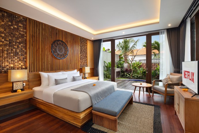 Imagen de la habitación del Hotel Teratai Villa Canggu by Ini Vie Hospitality. Foto 19