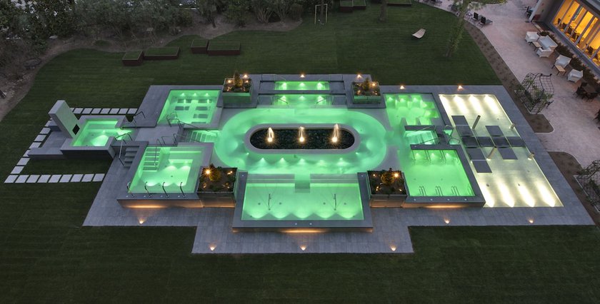 Imagen de la piscina del Hotel Terme Mioni Pezzato. Foto 19