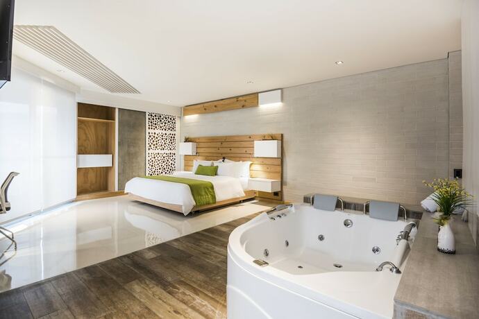 Imagen de la habitación del Hotel Terra Biohotel. Foto 14