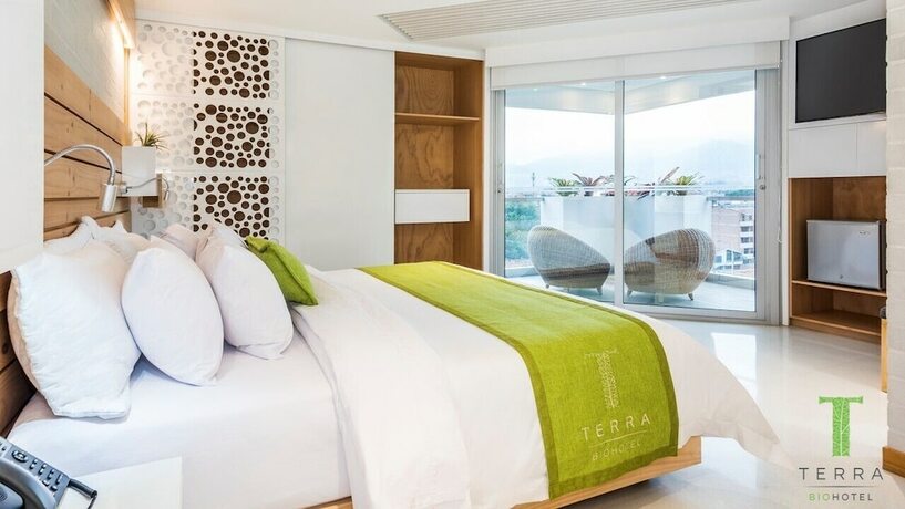 Imagen de la habitación del Hotel Terra Biohotel. Foto 18