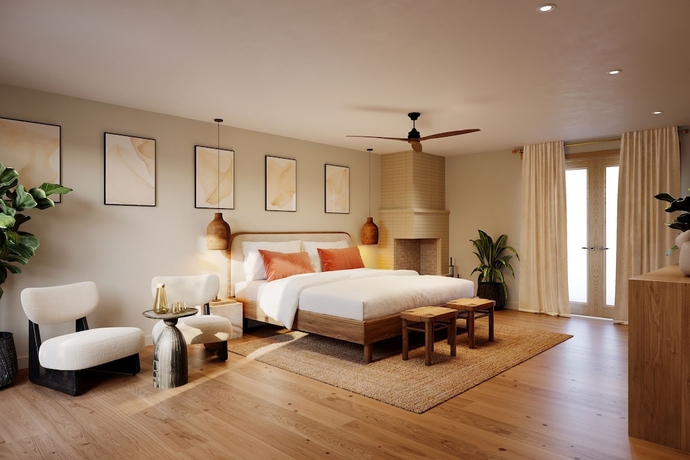Imagen de la habitación del Hotel Terra Palm Springs. Foto 6