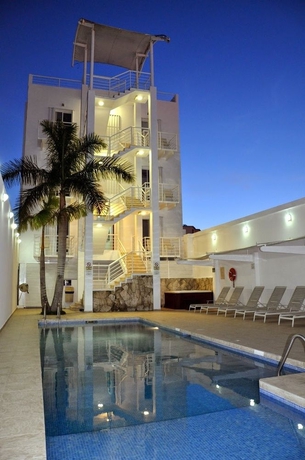 Imagen de la piscina del Hotel Terracaribe - In Cancun (downtown Cancun). Foto 13