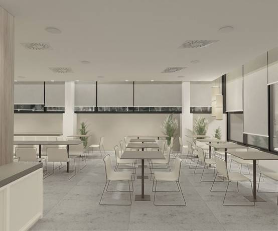 Imagen del bar/restaurante del Hotel Terrassa Confort. Foto 5