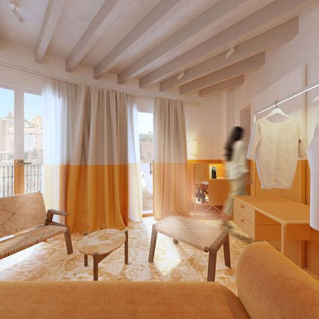 Imagen de la habitación del Hotel Terreno Barrio. Foto 5