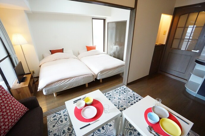 Imagen de la habitación del Hotel Terry's Apartment Shinsaibashi East I G12b. Foto 23