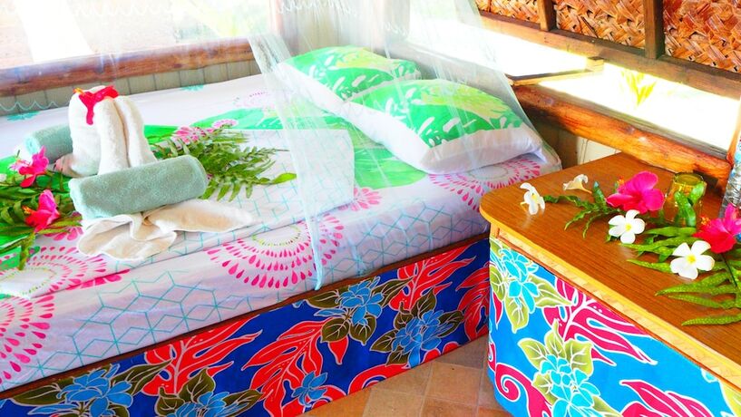 Imagen de la habitación del Hotel Tetamanu Village. Foto 19