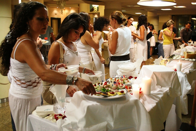 Imagen del bar/restaurante del Hotel Tevere. Foto 2