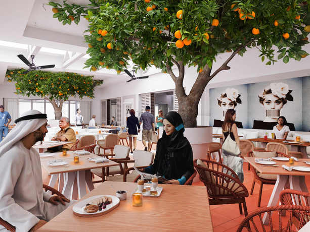 Imagen general del Hotel Th8 Palm Dubai Beach Resort Vignette Collection. Foto 10