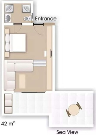 Imagen de la habitación del Hotel Thalatta Seaside. Foto 12