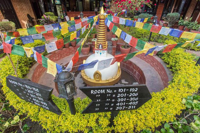 Imagen de los interiores del Hotel Thamel Eco Resort. Foto 12