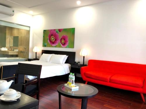 Imagen de la habitación del Hotel Thanh Binh Riverside. Foto 7