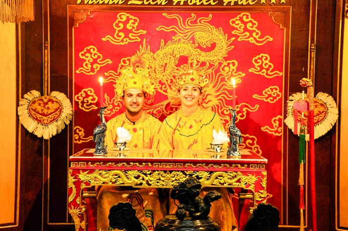 Imagen del bar/restaurante del Hotel Thanh Lich Royal Boutique. Foto 3