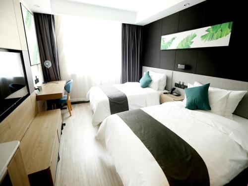 Imagen general del Hotel Thank Inn Chain Beijing Fanshan Chengguan Town Fangshan Red Scarf Park. Foto 10