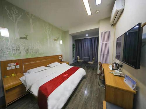 Imagen de la habitación del Hotel Thank Inn Chain Gansu Tianshui Taian Bus Station. Foto 14