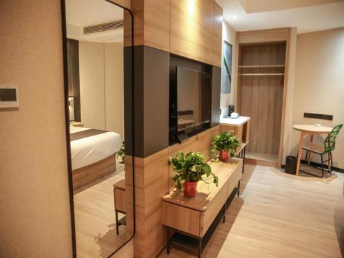 Imagen general del Hotel Thank Inn Chain Suqian Hubin New District Santaishan Park. Foto 6