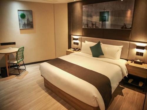 Imagen de la habitación del Hotel Thank Inn Chain Suqian Hubin New District Santaishan Park. Foto 17