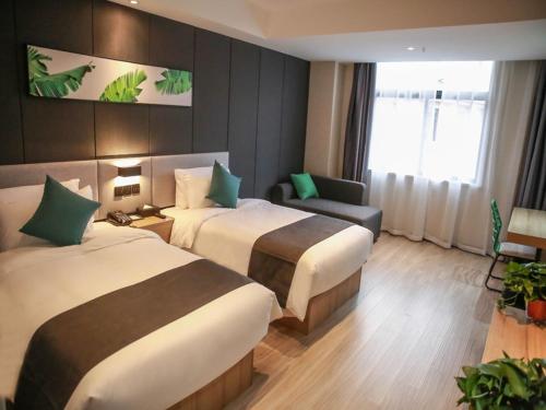 Imagen general del Hotel Thank Inn Chain Suqian Hubin New District Santaishan Park. Foto 11