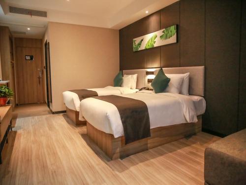 Imagen general del Hotel Thank Inn Chain Suqian Hubin New District Santaishan Park. Foto 13