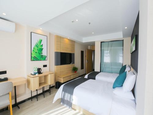 Imagen general del Hotel Thank Inn Chain Xianyang Renmin Road Central Plaza. Foto 4