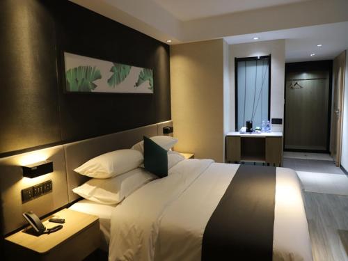 Imagen de la habitación del Hotel Thank Inn Chain Zhuzhou University of Technology Shennongcheng. Foto 18