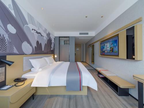 Imagen de la habitación del Hotel Thank Inn Linyi Jiaxing Fruit Market. Foto 20