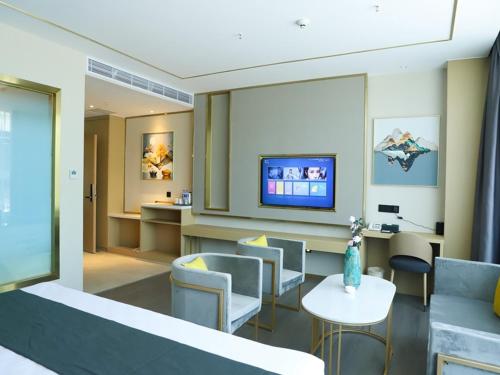 Imagen de la habitación del Hotel Thank Inn Plus Baotou Kundulun District University of Science and Technology. Foto 13