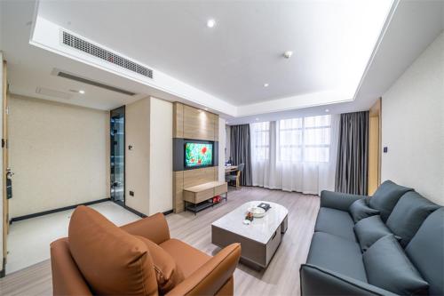Imagen de la habitación del Hotel Thank Inn Plus Chaozhou Caitang Lotus. Foto 13