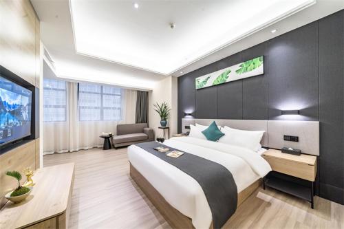 Imagen de la habitación del Hotel Thank Inn Plus Chaozhou Caitang Lotus. Foto 20