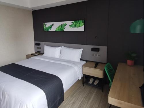 Imagen de la habitación del Hotel Thank Inn Plus Hanzhong High-Speed Railway Station. Foto 9