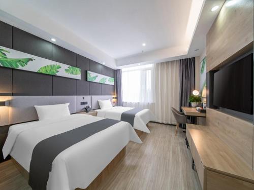 Imagen de la habitación del Hotel Thank Inn Plus Jinan Laiwukou Town. Foto 14