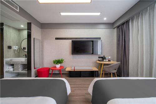 Imagen de la habitación del Hotel Thank Inn Plus Jinan Laiwukou Town. Foto 19