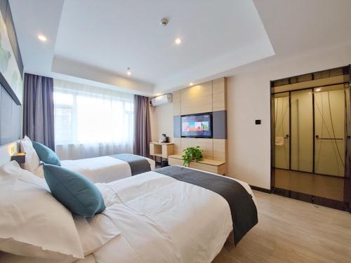 Imagen de la habitación del Hotel Thank Inn Plus Lanzhou Dongfanghong Plaza Pingliang Road. Foto 17