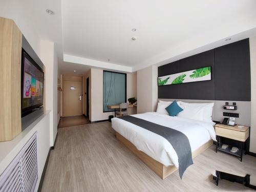 Imagen general del Hotel Thank Inn Plus Lanzhou Dongfanghong Plaza Pingliang Road. Foto 11