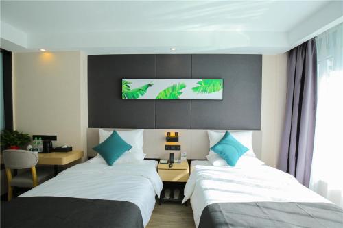 Imagen general del Hotel Thank Inn Plus Lanzhou Dongfanghong Plaza Pingliang Road. Foto 13