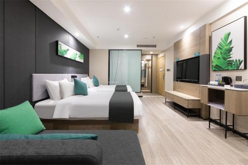 Imagen general del Hotel Thank Inn Plus Suqian Shuyang Shandong Mall. Foto 10