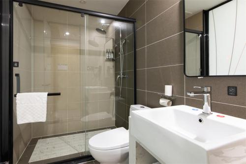 Imagen de la habitación del Hotel Thank Inn Plus Suqian Shuyang Shandong Mall. Foto 14