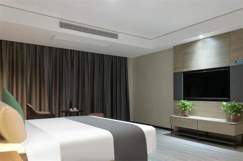 Imagen de la habitación del Hotel Thank Inn Plus Suqian Shuyang Shandong Mall. Foto 17