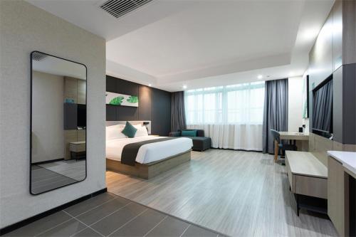 Imagen de la habitación del Hotel Thank Inn Plus Suqian Shuyang Shandong Mall. Foto 19
