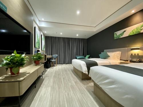 Imagen de la habitación del Hotel Thank Inn Plus Suqian Shuyang Shandong Mall. Foto 20