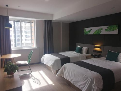 Imagen de la habitación del Hotel Thank Inn Plus Taizhou Jingyan District Yamei. Foto 15