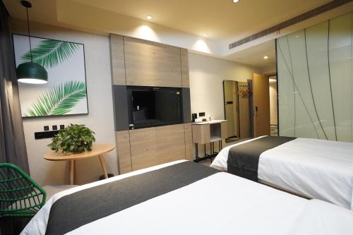 Imagen general del Hotel Thank Inn Plus Taizhou Jingyan District Yamei. Foto 6