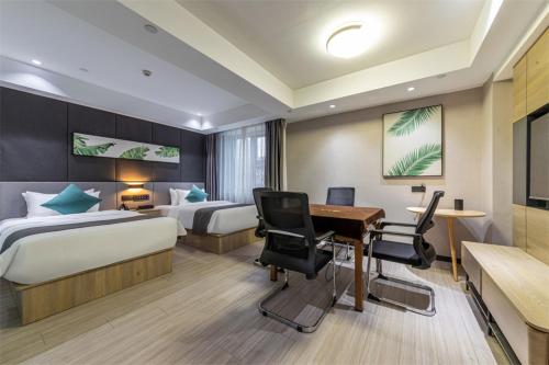 Imagen general del Hotel Thank Inn Plus Taizhou Jingyan District Yamei. Foto 10