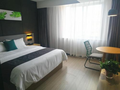 Imagen de la habitación del Hotel Thank Inn Plus Taizhou Jingyan District Yamei. Foto 18