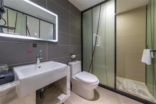 Imagen de la habitación del Hotel Thank Inn Plus Taizhou Jingyan District Yamei. Foto 20