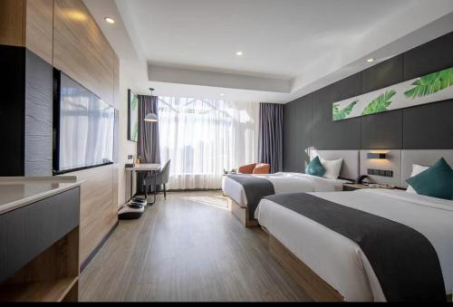 Imagen general del Hotel Thank Inn Plus Weifang Kuiwen District Century Taihua People\'s Hospital. Foto 1
