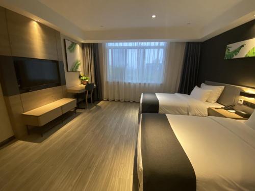Imagen de la habitación del Hotel Thank Inn Plus Yancheng Sheyang Dayang Road. Foto 14