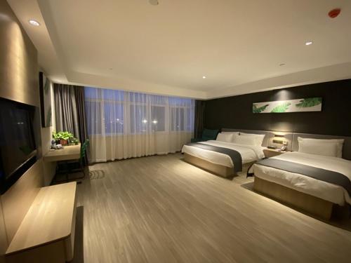 Imagen de la habitación del Hotel Thank Inn Plus Yancheng Sheyang Dayang Road. Foto 17