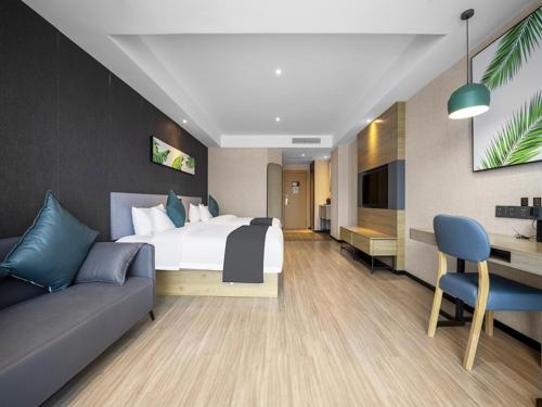 Imagen general del Hotel Thank Inn Plus Zhuji High-Speed Railway Statio Wangyun Road. Foto 5