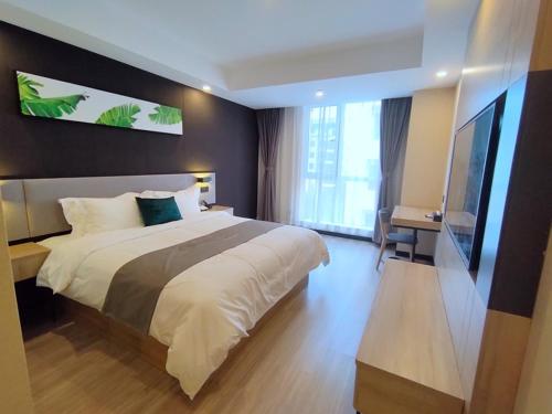 Imagen general del Hotel Thank Inn Zaozhuang Tengzhou Jinghe Road Zhenai Mall. Foto 1